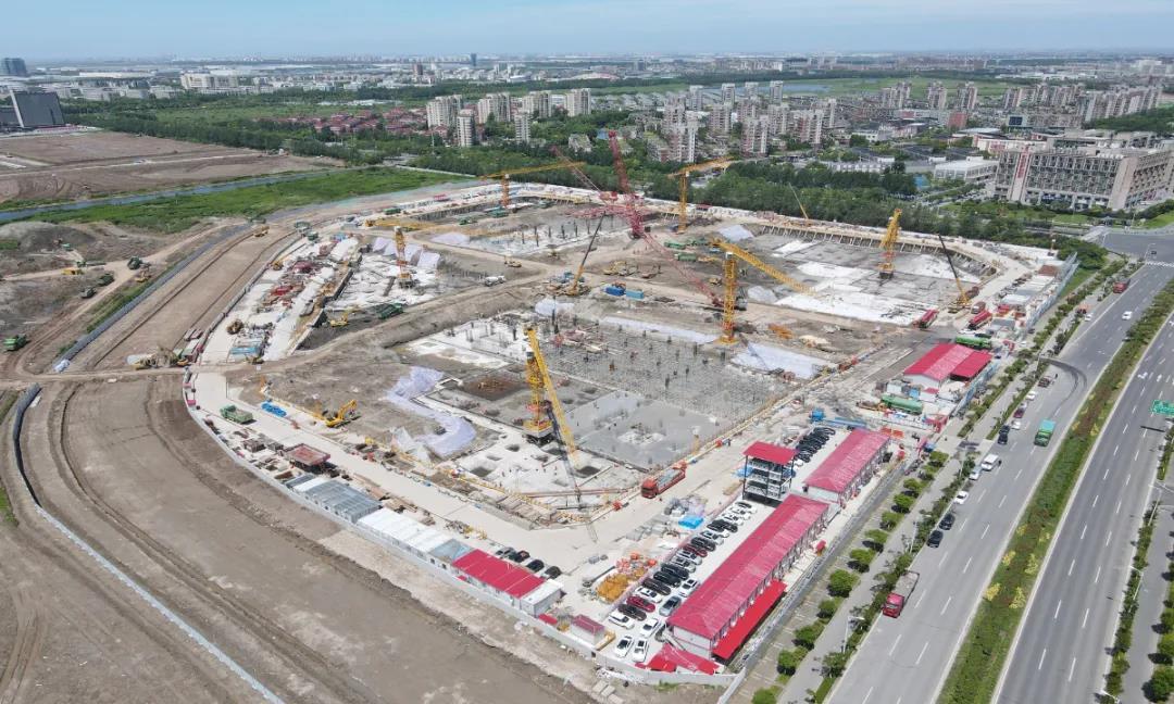 1xbet建设集团召开临港自贸区斜桩项目观摩交流会